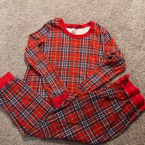 Wonder Shop Women’s PJ Set Plaid Red/Blue

Size M
